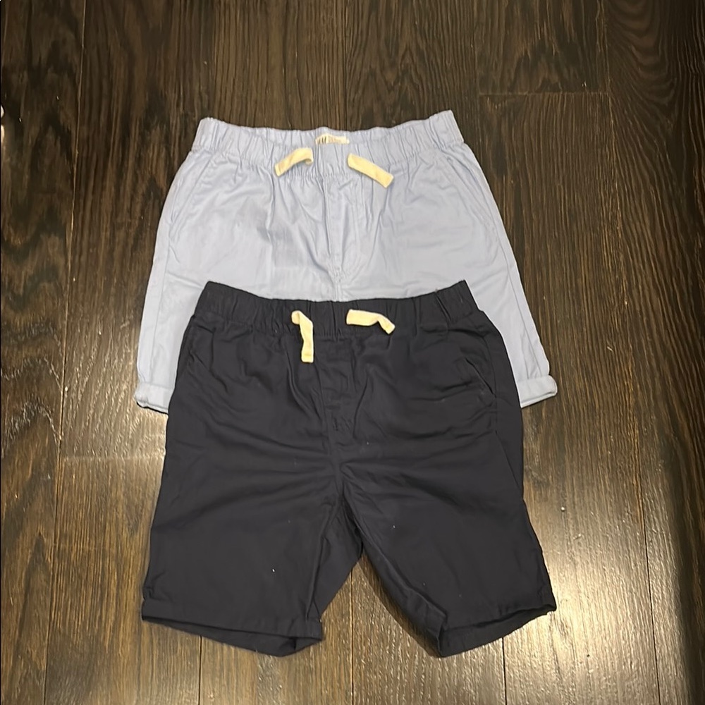 Kids Navy and Light Blue Shorts
